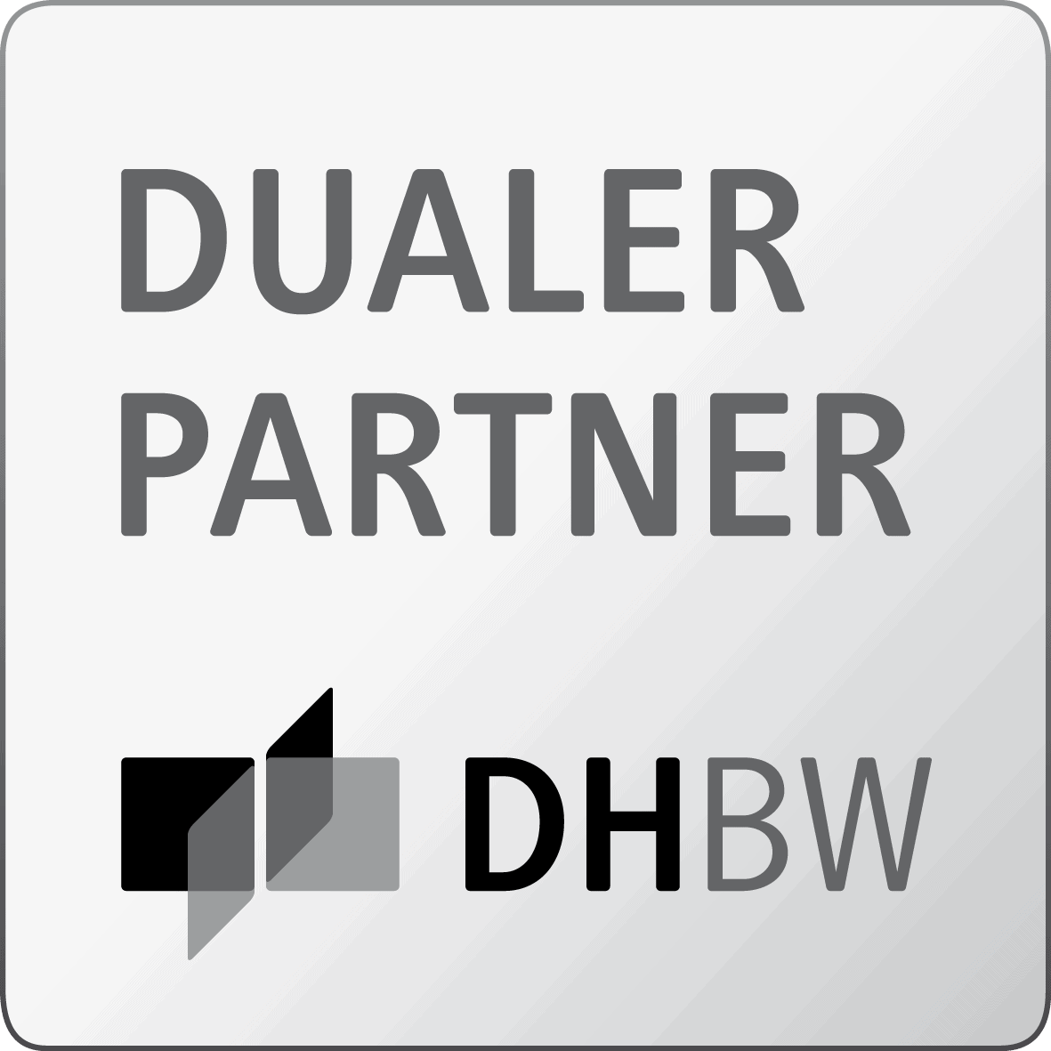 DHBW Partner Logo der Dualen Hochschule Baden-Württemberg als Hochschulpartner von priomold für duales Studium und akademische Nachwuchsförderung.