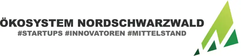 Logo des Ökosystem Nordschwarzwald als Netzwerk für Start-ups, Innovatoren und Mittelstand im regionalen Umfeld von priomold.